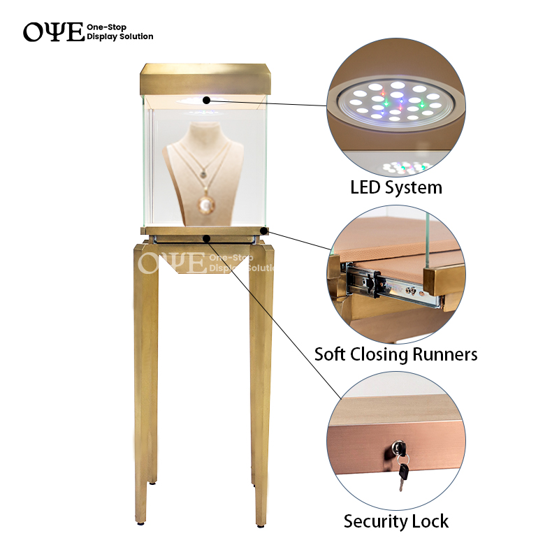 https://www.oyeshowcases.com/bespoke-single-jewelry-stand-glass-display-showcase-oye-product/