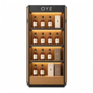 Branded display stand with bottles and gift boxes (4)