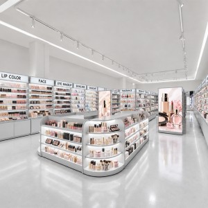 Custom cosmetic display case options for beauty stores by OYE Showcases (2)