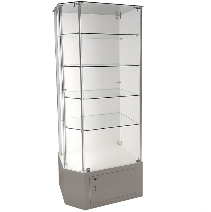 https://www.oyeshowcase.com/display-showcase-for-shop-with-cupboard-at-base-400mm-high-white-lacquered-finish-oye-product/