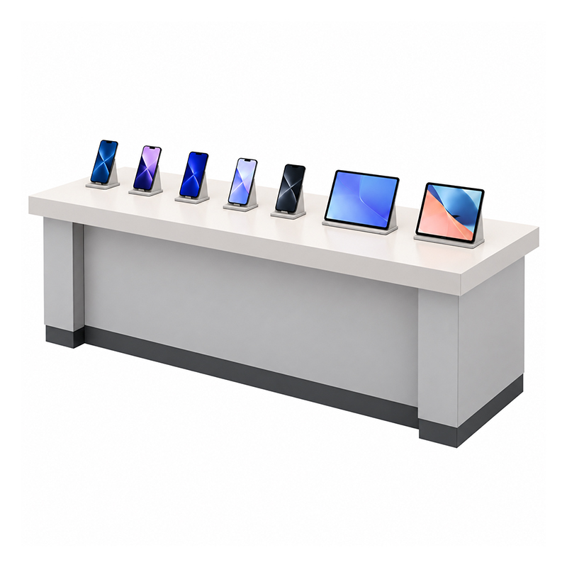 Display table with phones and tablets (4)