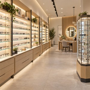 Eyewear display case applications across optical store, optical shop and eyewear retail by OYE Showcases (2)