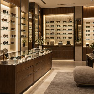 Eyewear display case applications across optical store, optical shop and eyewear retail by OYE Showcases (4)