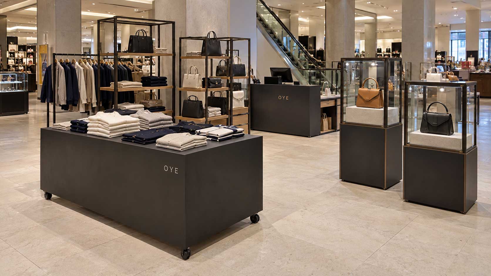 Fashion-pop-up-with-freestanding-display-fixtures