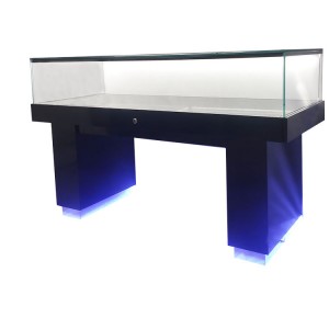 Jewelry display case wholesale with Four LED strips     OYEB