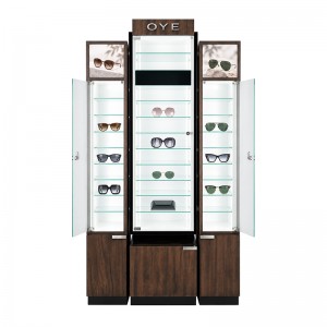 Lockable eyewear display case with drawers for sunglass retail by OYE Showcases (1)