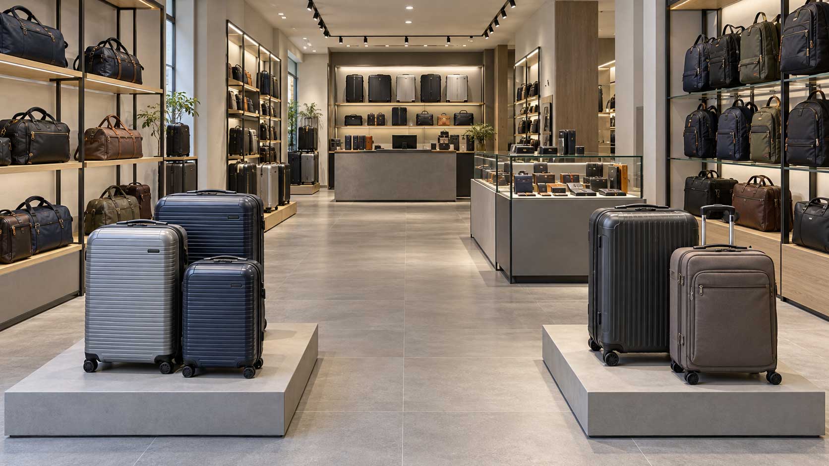 Travel-store-with-luggage-and-bag-displays