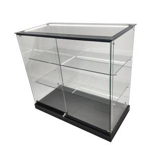 commercial glass display case