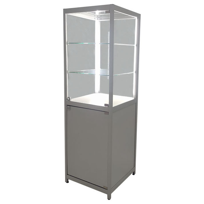 commercial glass display case