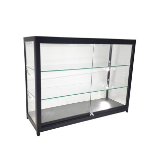 glass display case for jewelry