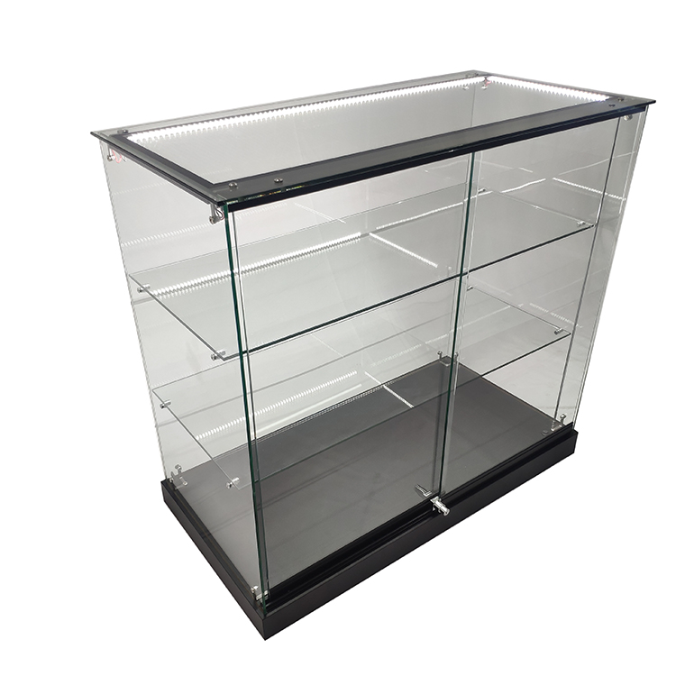 https://www.oyeshowcase.com/commercial-glass-display-case-with-tempered-glass2-shelf-oye-product/