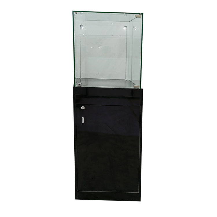 https://www.oyeshowcases.com/museum-pedestal-display-cases-with-locking-drawerled-light-oye-product/