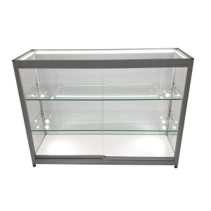 retail glass display case